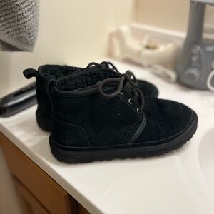 UGG  Black Suede Boots